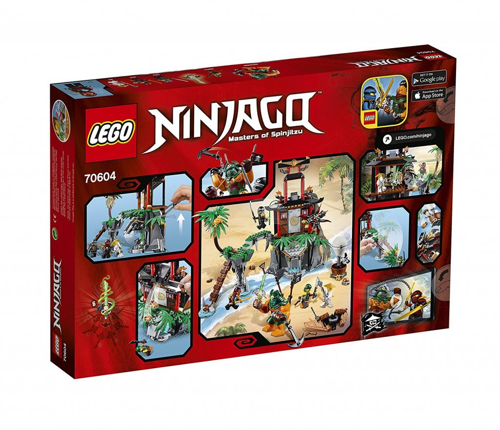 Lego Ninjago 70604 Tiger Widow Island 450pcs Building Kit 