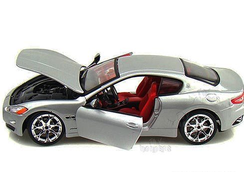 Bburago – 22107bk – 21036bk – Vehicle Miniature – Model Scale Maserati  GranTurismo – 2008 – Echelle 1/24- Assorted Colours For Boys: Buy Online at  Best Price in UAE 