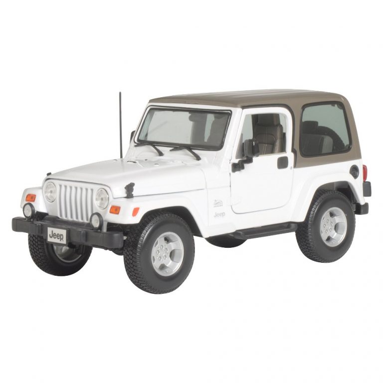 Maisto 1:18 Scale Jeep Wrangler Sahara Diecast Vehicle (Colors May Vary ...