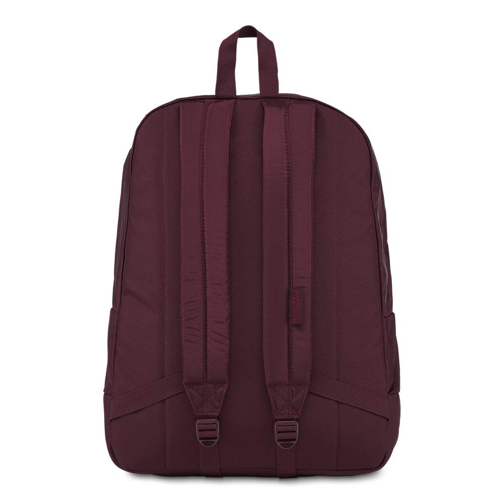 JanSport Mono Superbreak Backpack - Lightweight School Pack | Dried Fig ...