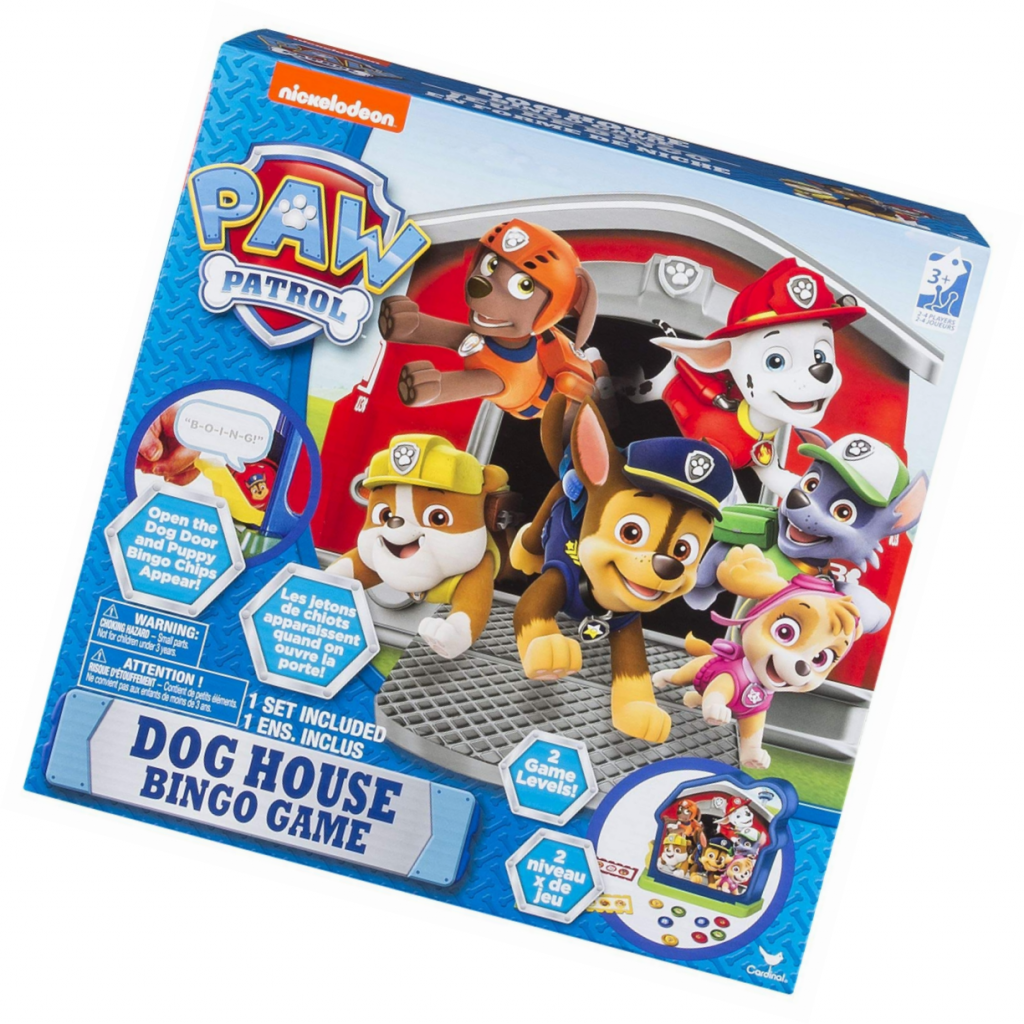 PAW PATROL Dog House Bingo Game