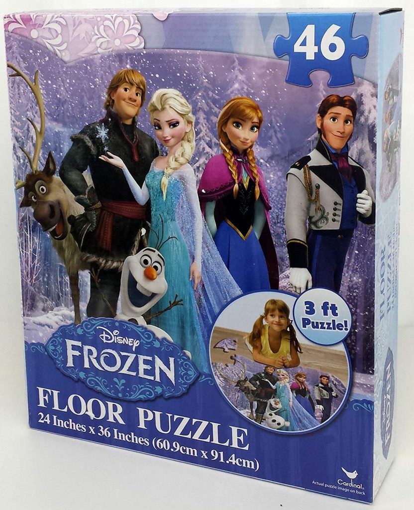 Disney Frozen Floor Puzzle (46-Piece) | Top Toys