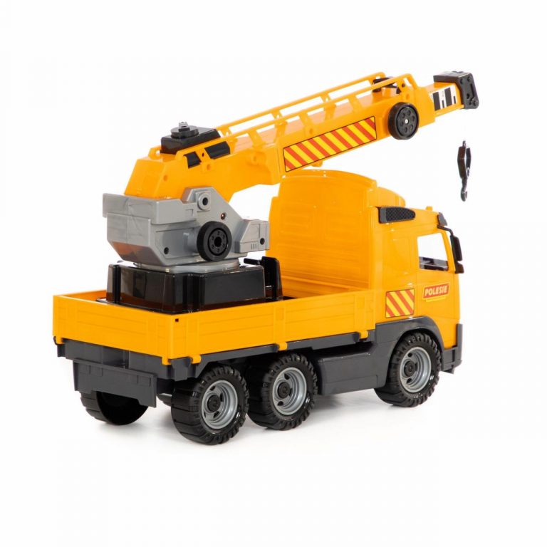 Polesie Volvo Power Truck Crane Truck | Top Toys