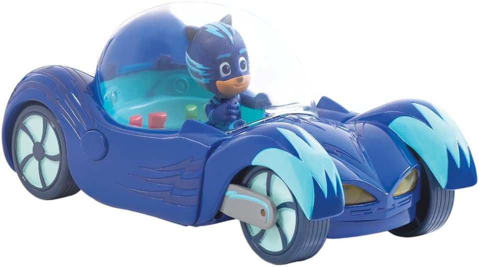 PJ Masks Deluxe CatCar & Catboy Figure Top Toys