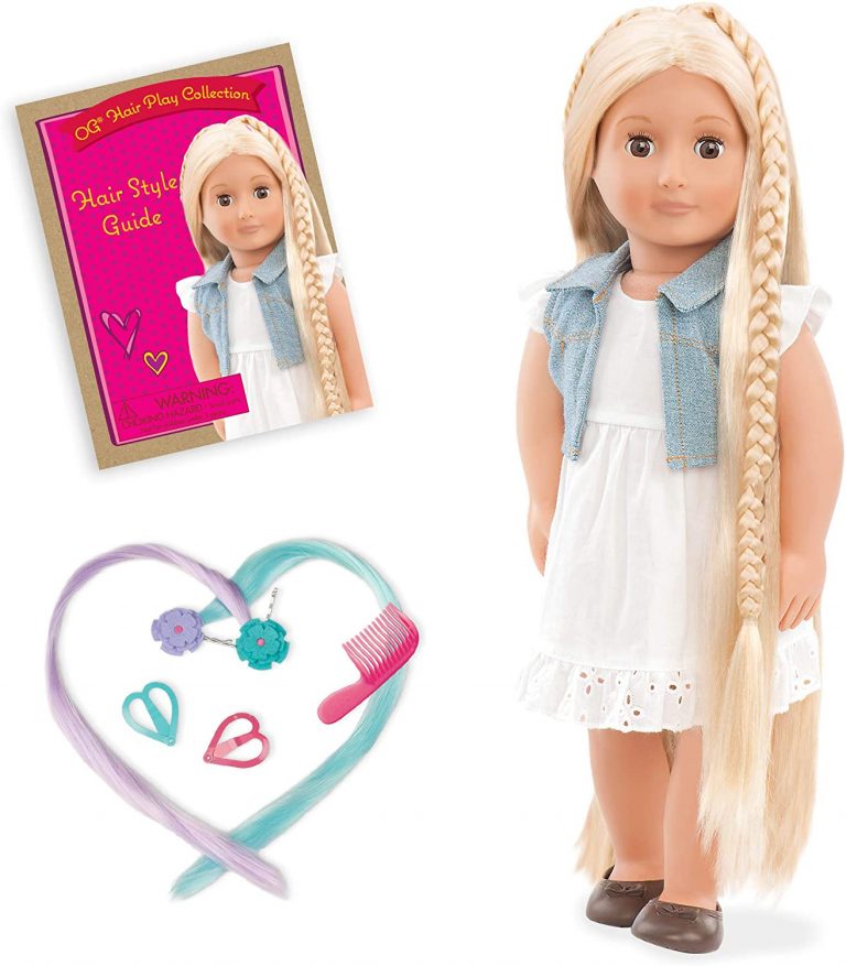 Our Generation Phoebe Hair Grow Doll 18 Doll Top Toys