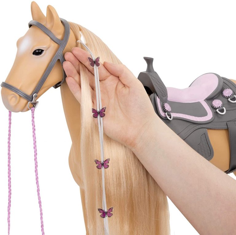 Our Generation Palomino Paint Horse 20" Hair Play Horse | Top Toys