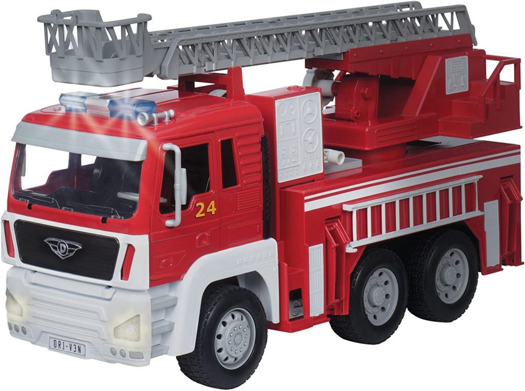 Driven by Battat - Fire Truck - Toy Vehicle | Top Toys