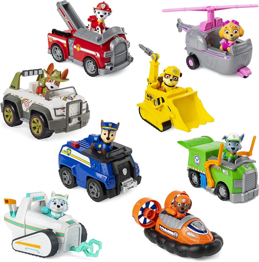 PAW Patrol Vehicle with Collectible Figure Top Toys