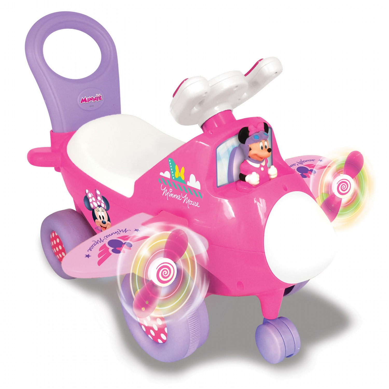 Kiddieland 3 in 1 Activity Plane minnie Top Toys