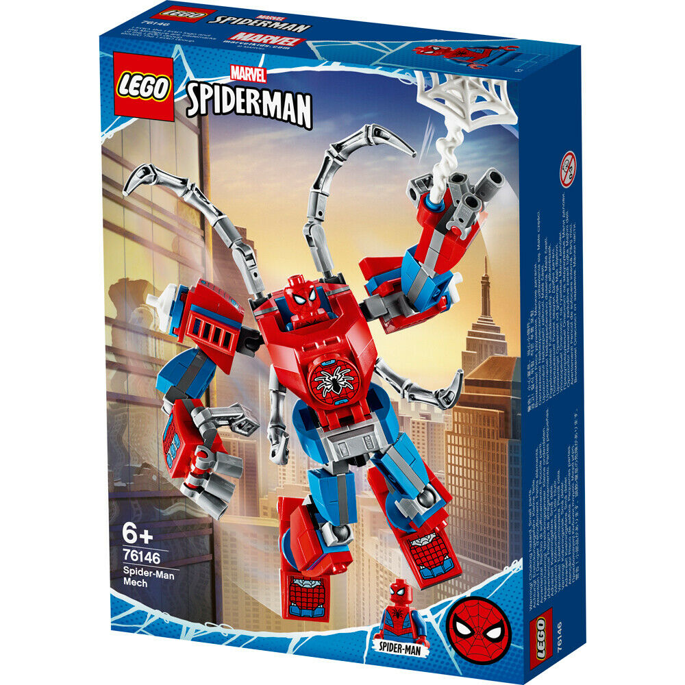 Lego Marvel Spider Man Mech Building Set 76146 Top Toys