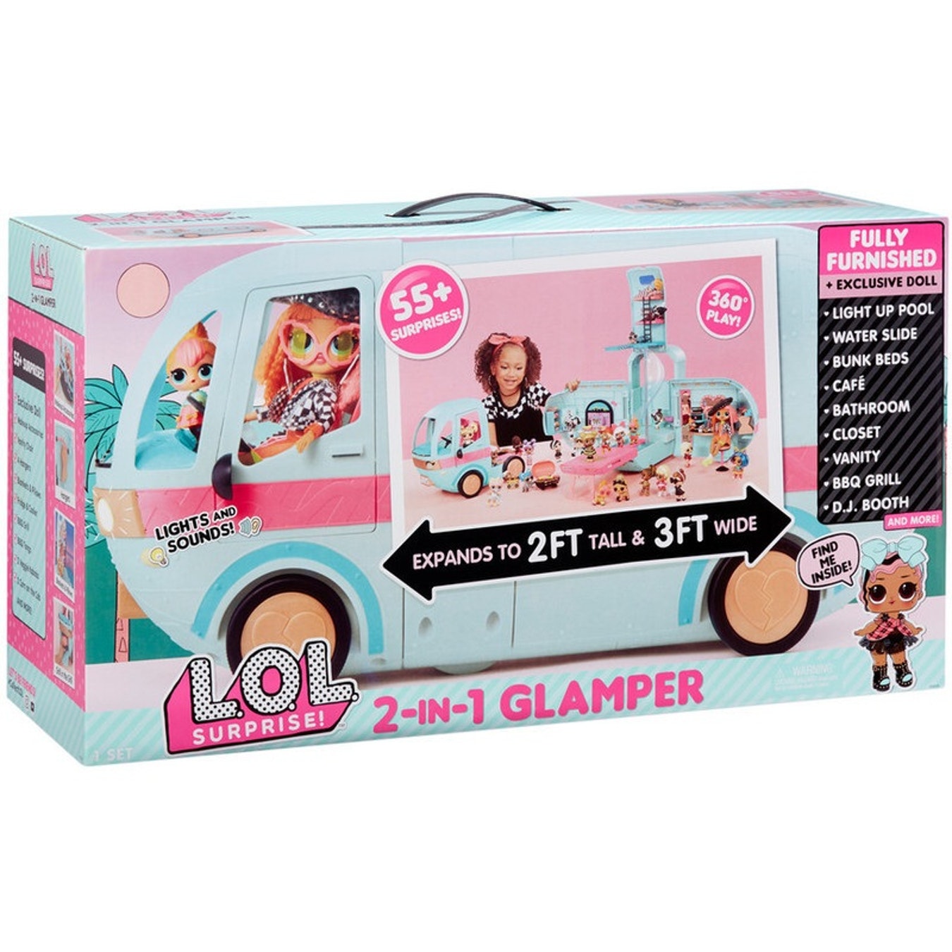 HALO NATION LOL Surprise Camper Car Toy Set - LOL Surprise Camper Car Toy  Set . Buy LOL SURPRISE DOLL toys in India. shop for HALO NATION products in  India.