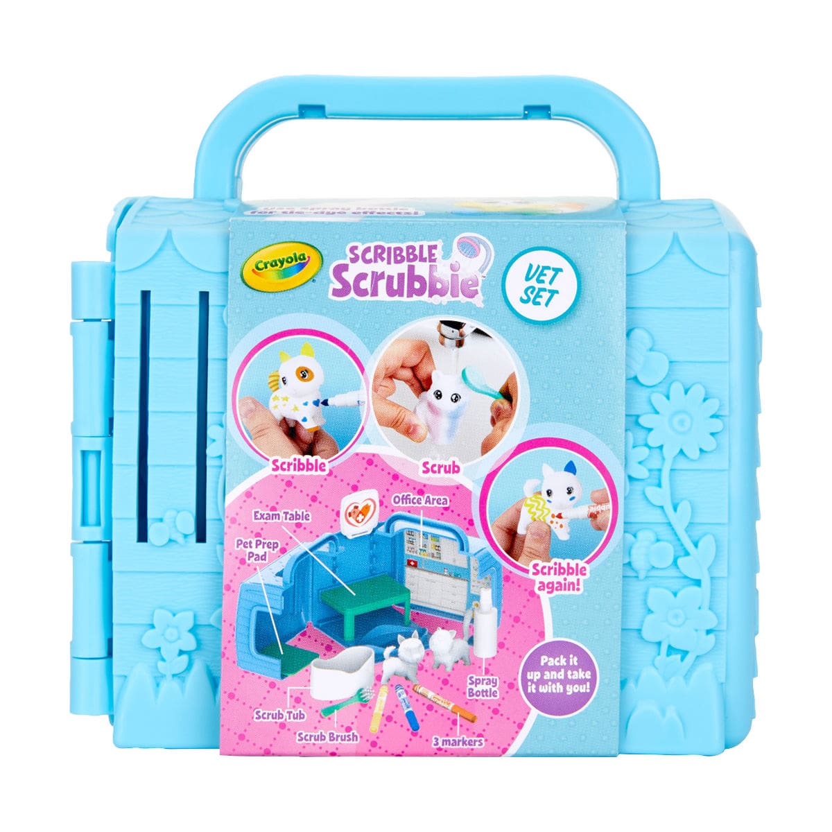 crayola scribble scrubbies vet set