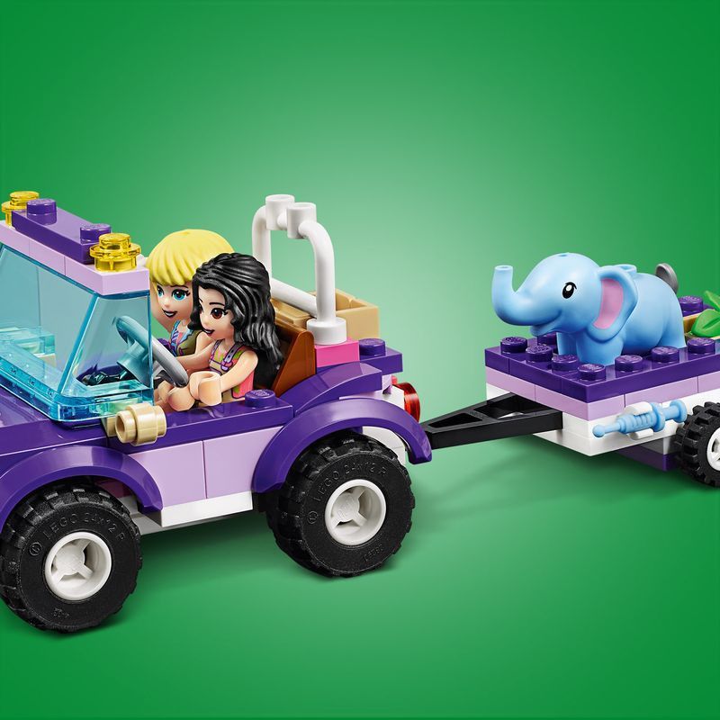 lego friends baby elephant rescue