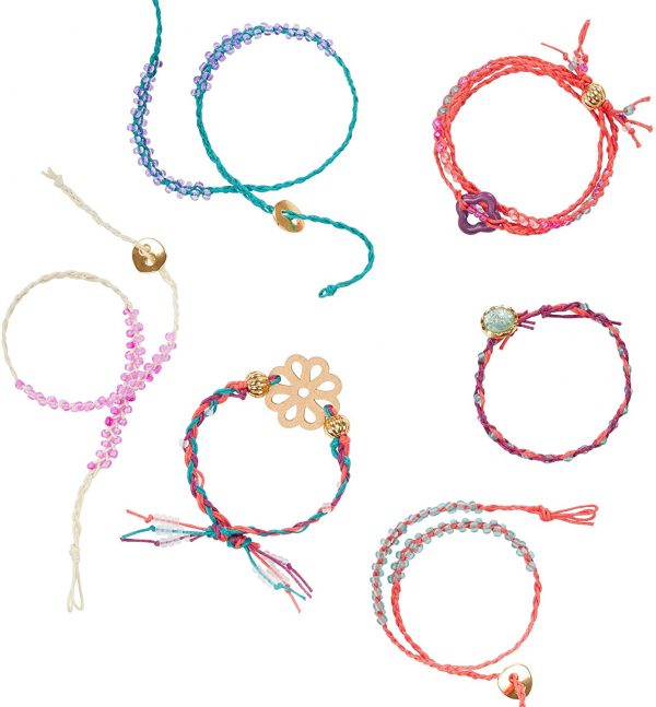 Craftabelle - Seed Bead Creation Kit - Bracelet & Necklace Making Kit – The  Kids Avenue