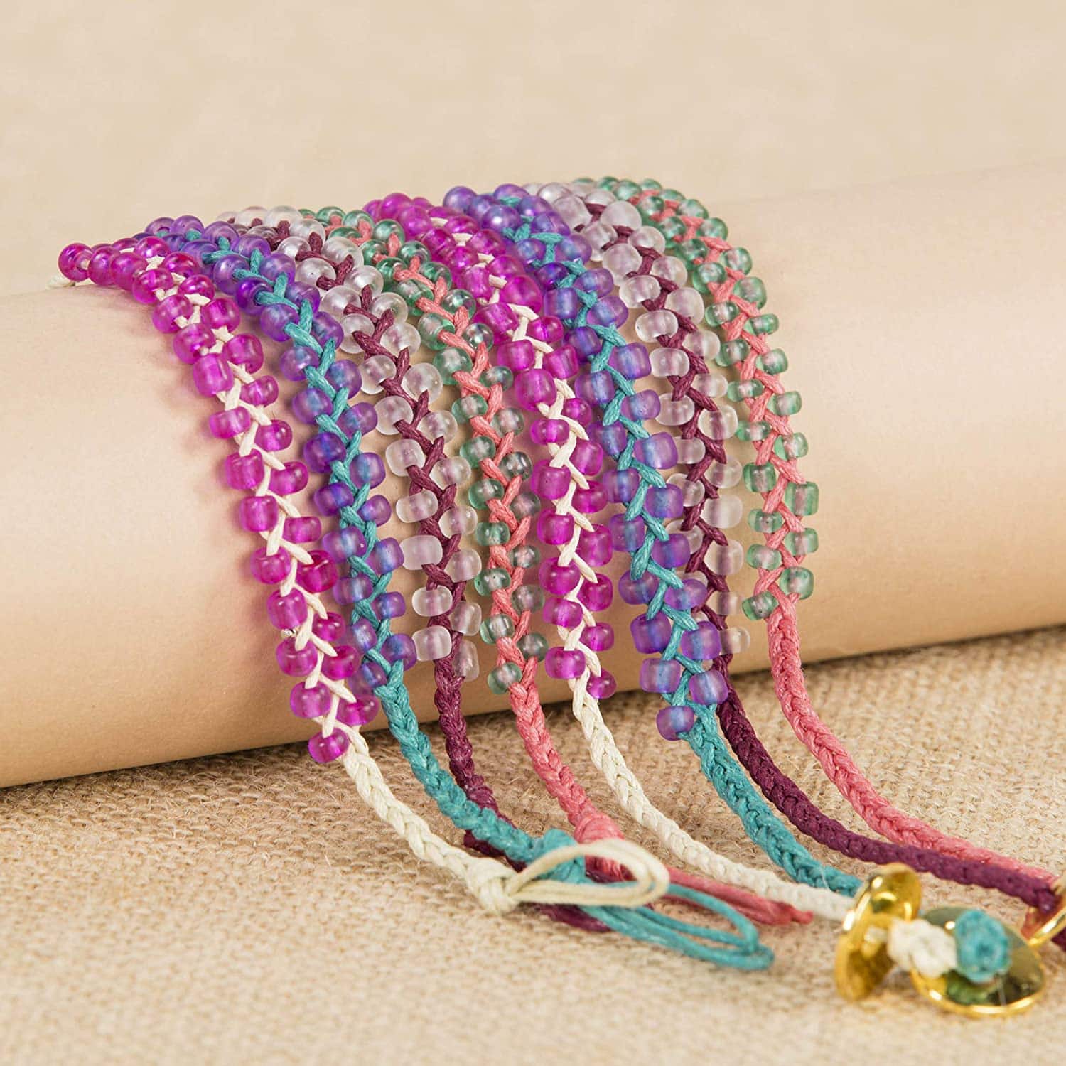 Craftabelle - Seed Bead Creation Kit - Bracelet & Necklace Making Kit – The  Kids Avenue