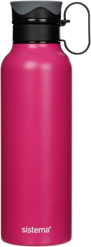 Sistema Stainless Steel Bottle, 600ml. Assorted Colours. | Top Toys