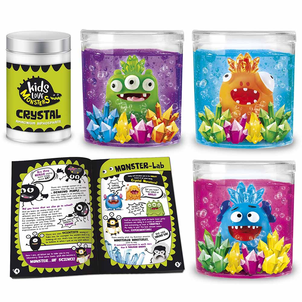 Kids Love Monsters - Laboratory Of The Crystal Monster Game