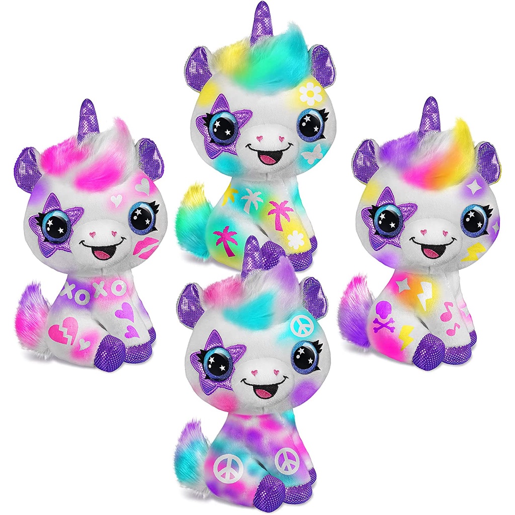 Style 4 Ever Airbrush Plush Unicorn